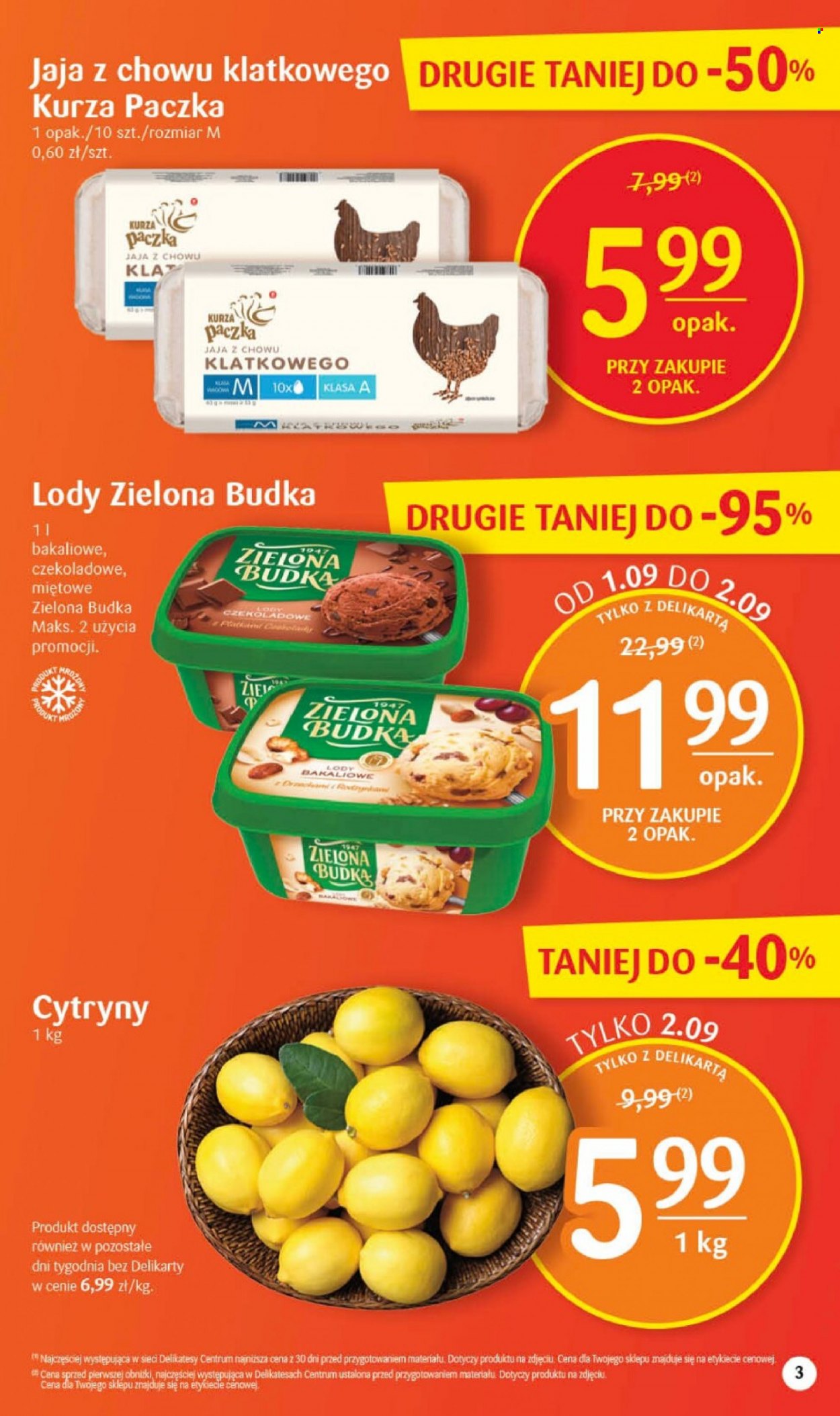 Gazetka Delikatesy Centrum - 31.08.2023 - 6.09.2023. Strona 3