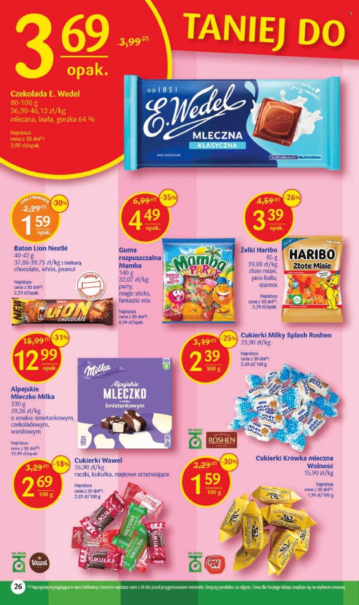 Gazetka Delikatesy Centrum - 31.08.2023 - 6.09.2023. Strona 26