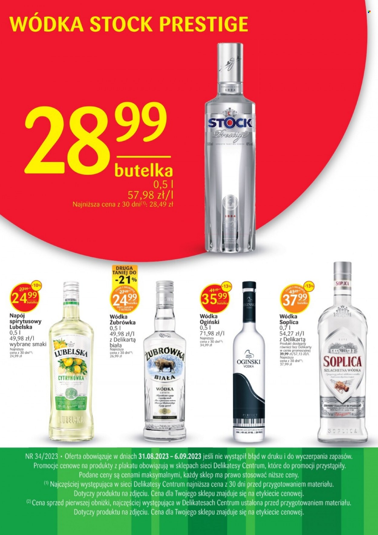 Gazetka Delikatesy Centrum - 31.08.2023 - 6.09.2023. Strona 1