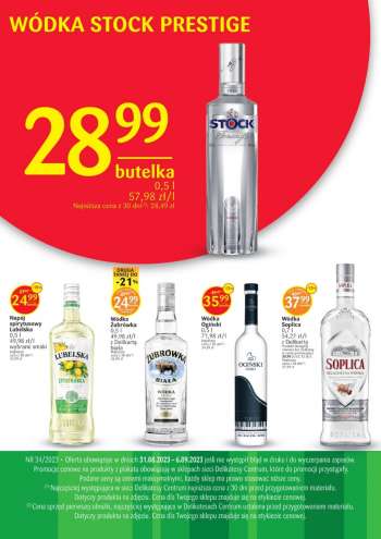 Gazetka Delikatesy Centrum - 31.08.2023 - 6.09.2023.