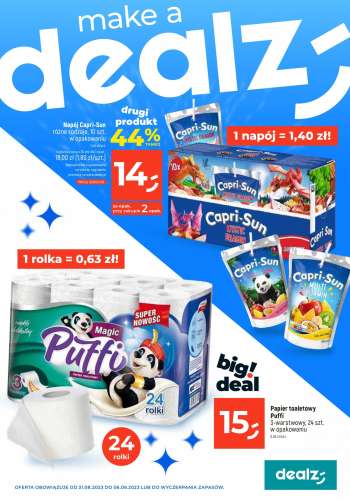 Gazetka Dealz - 31.08.2023 - 6.09.2023.