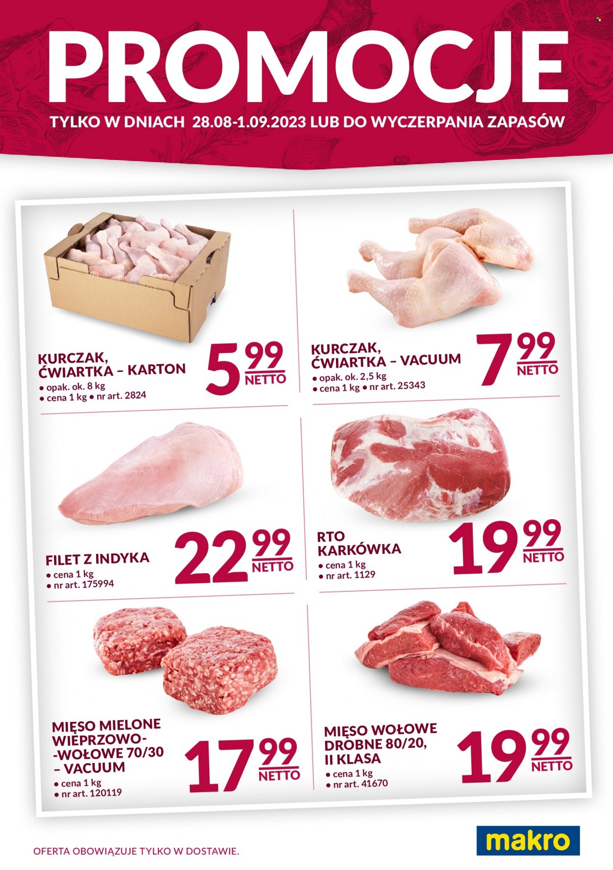 Gazetka Makro - 28.08.2023 - 1.09.2023. Strona 1