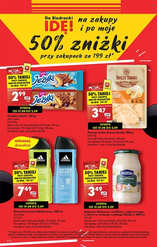 Gazetka Biedronka - 31.08.2023 - 6.09.2023. Strona 2