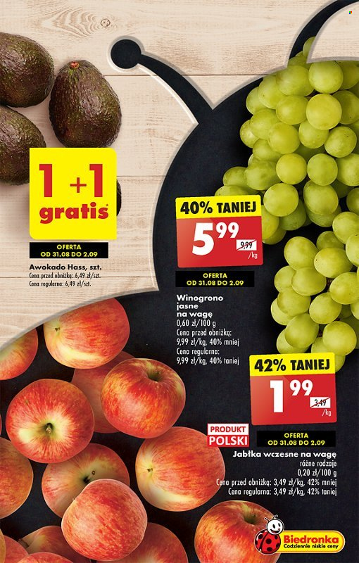 Gazetka Biedronka - 31.08.2023 - 6.09.2023. Strona 19