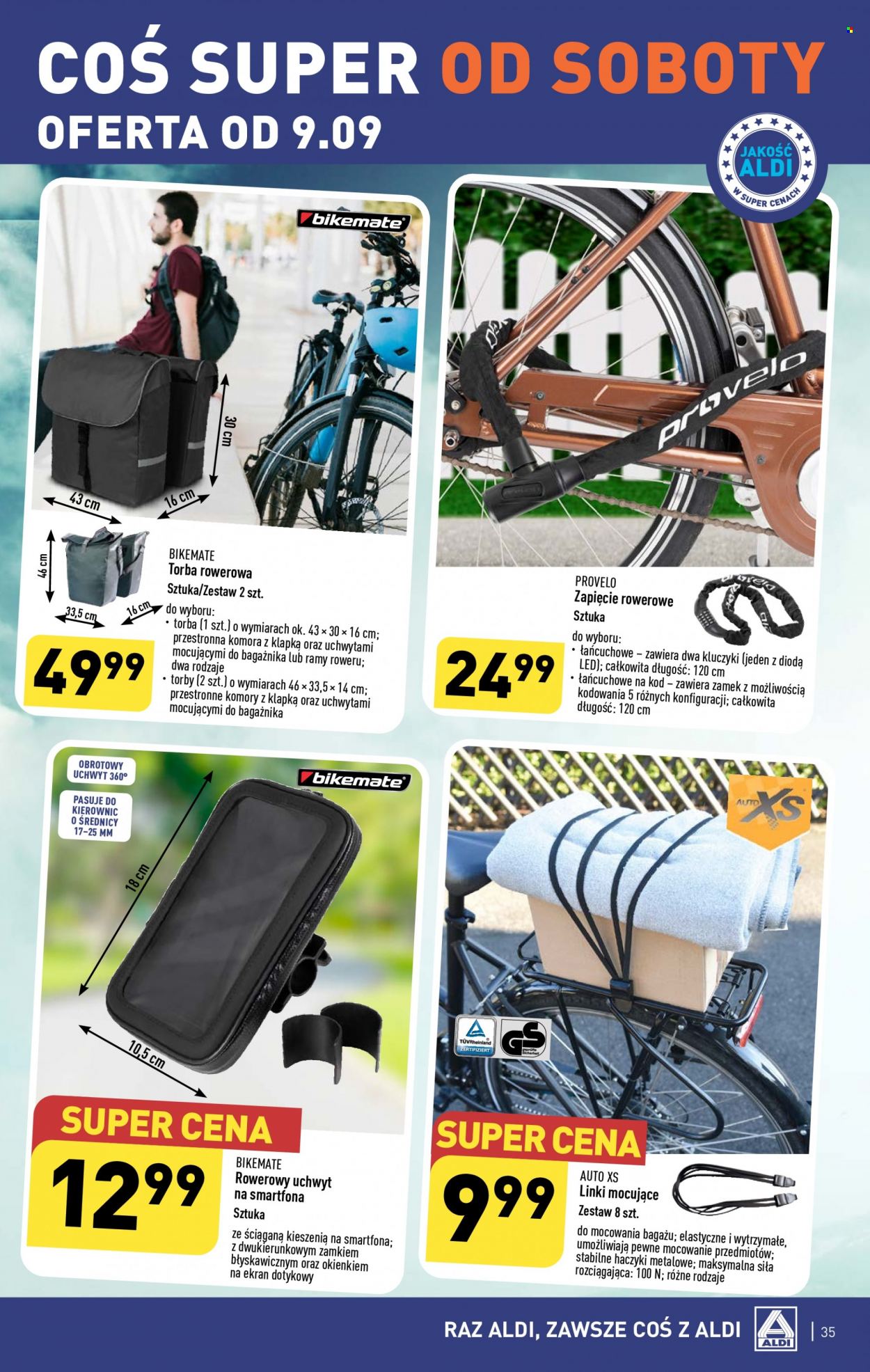 Gazetka ALDI - 4.09.2023 - 9.09.2023. Strona 35