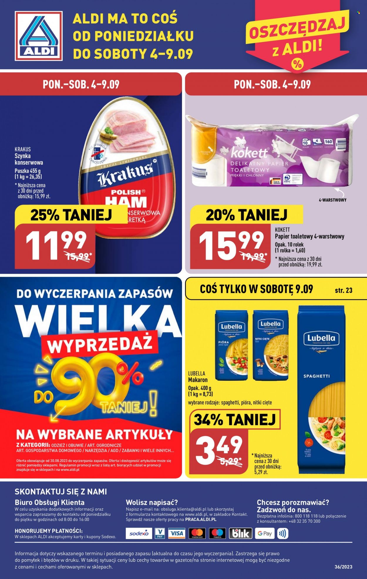 Gazetka ALDI - 4.09.2023 - 9.09.2023. Strona 36