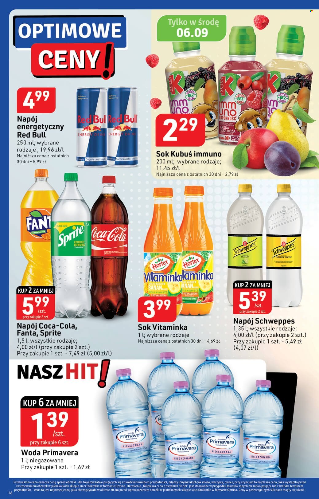 Gazetka Stokrotka Optima - 31.08.2023 - 6.09.2023. Strona 16
