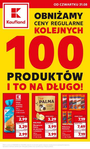Gazetka Kaufland - 31.08.2023 - 11.09.2023.