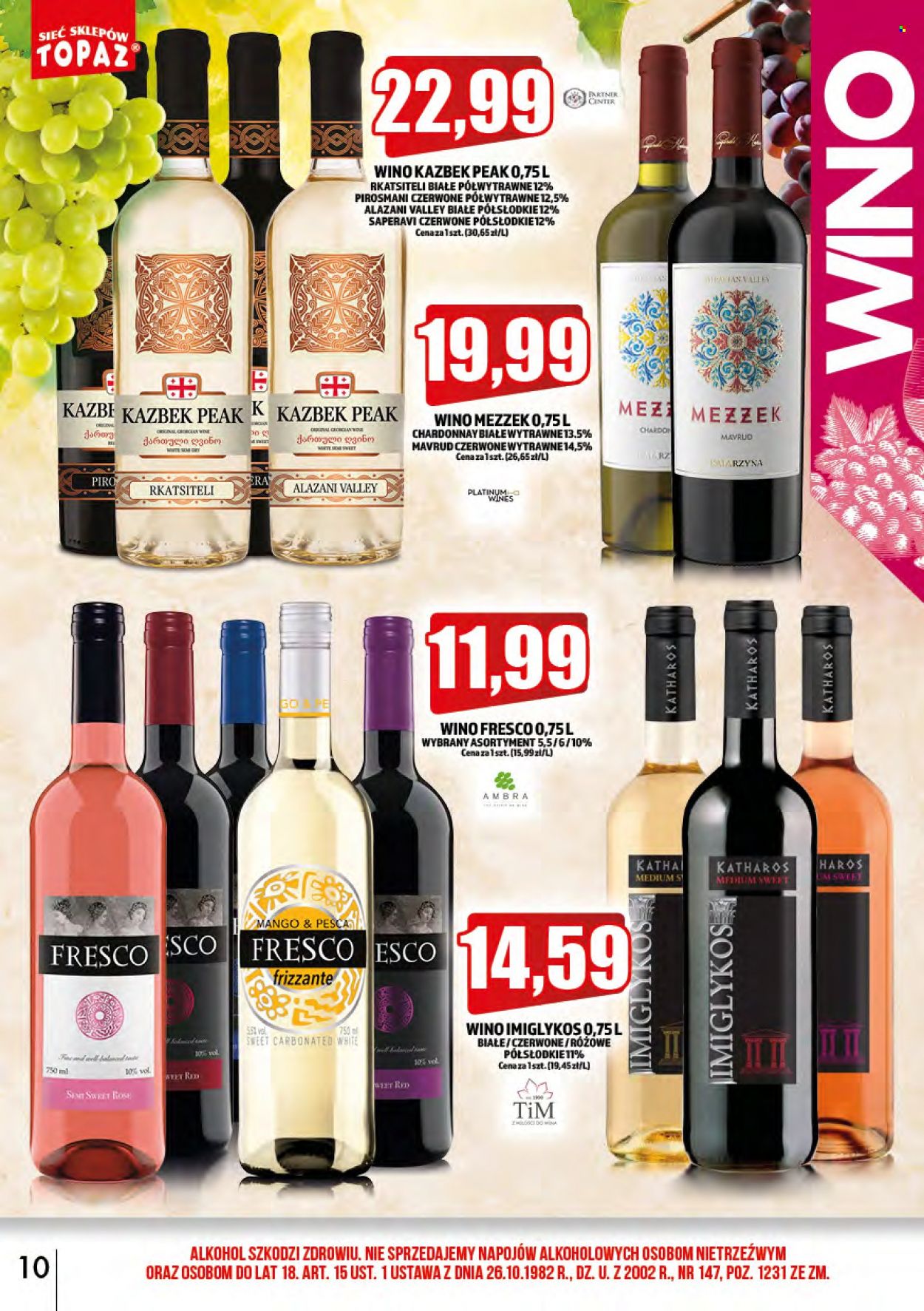 Gazetka Topaz - 1.09.2023 - 30.09.2023. Strona 10