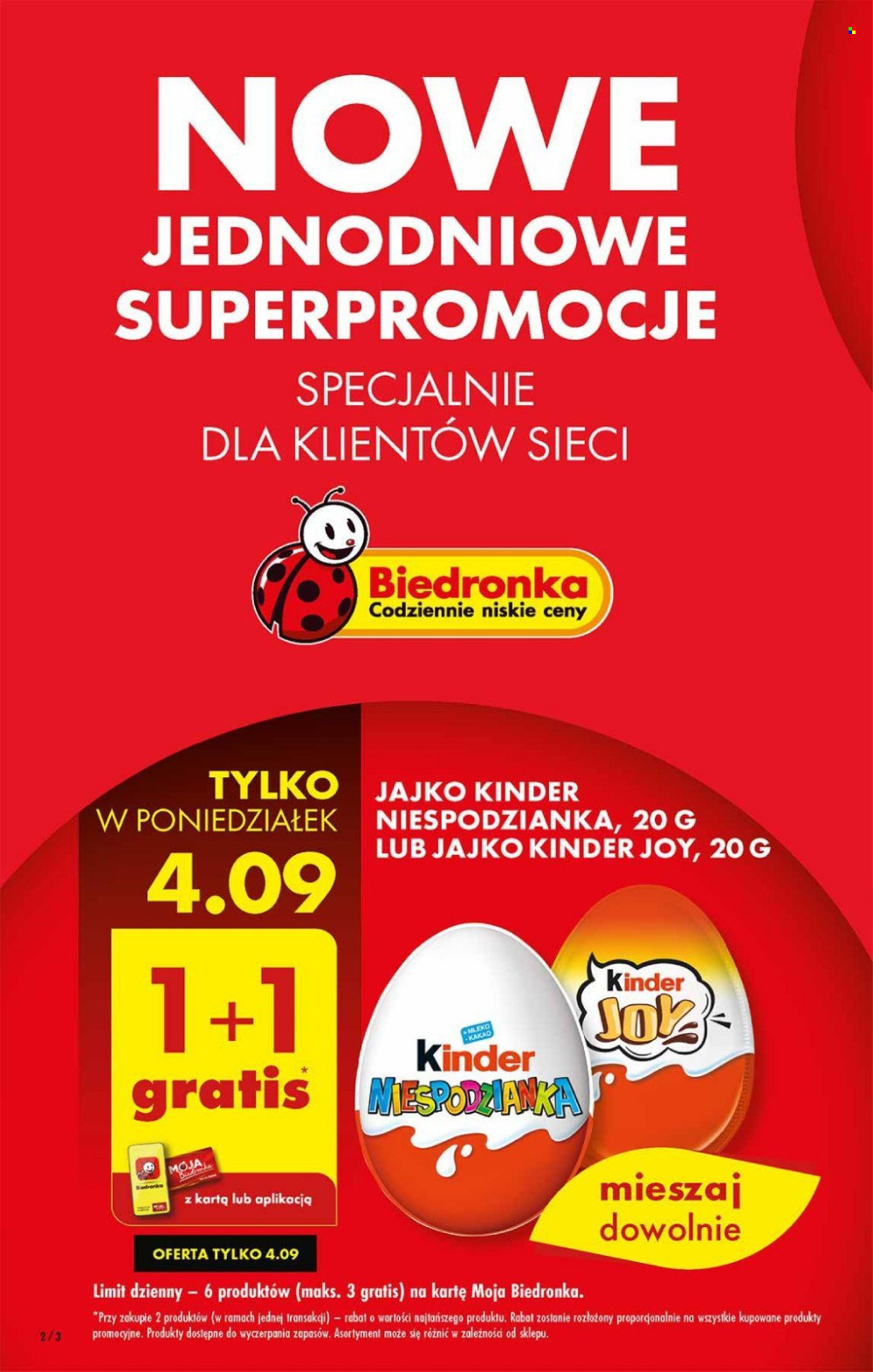 Gazetka Biedronka - 4.09.2023 - 9.09.2023. Strona 2