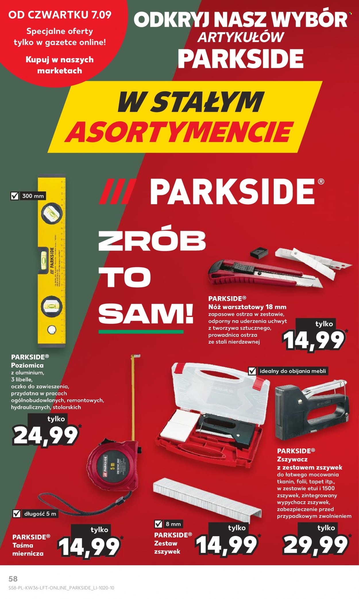 Gazetka Kaufland - 7.09.2023 - 13.09.2023. Strona 58