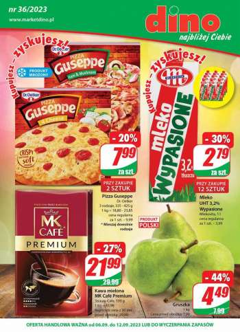 Gazetka Dino - 6.09.2023 - 12.09.2023.