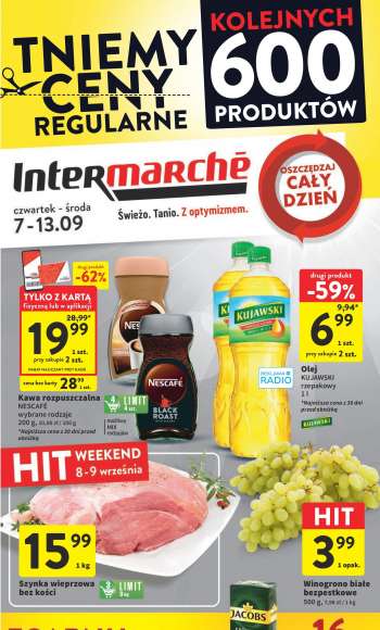 Gazetka Intermarché - 7.09.2023 - 13.09.2023.