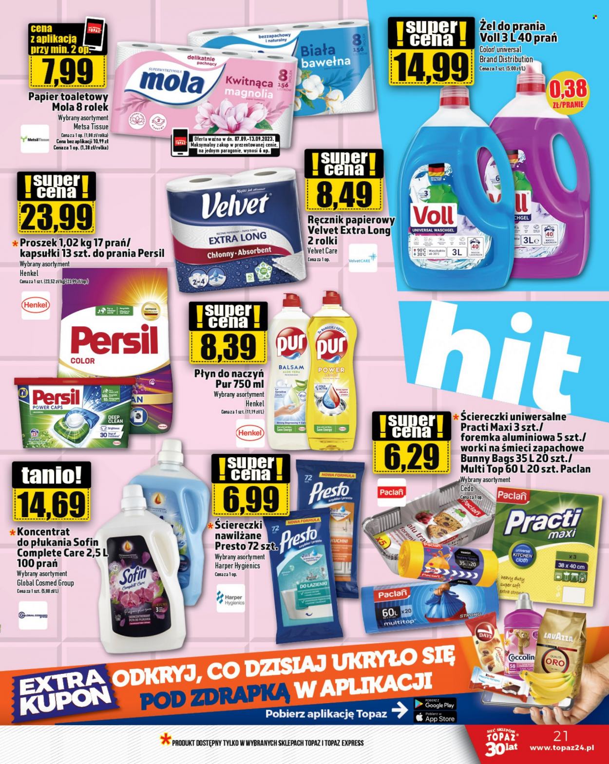 Gazetka Topaz - 7.09.2023 - 13.09.2023. Strona 21
