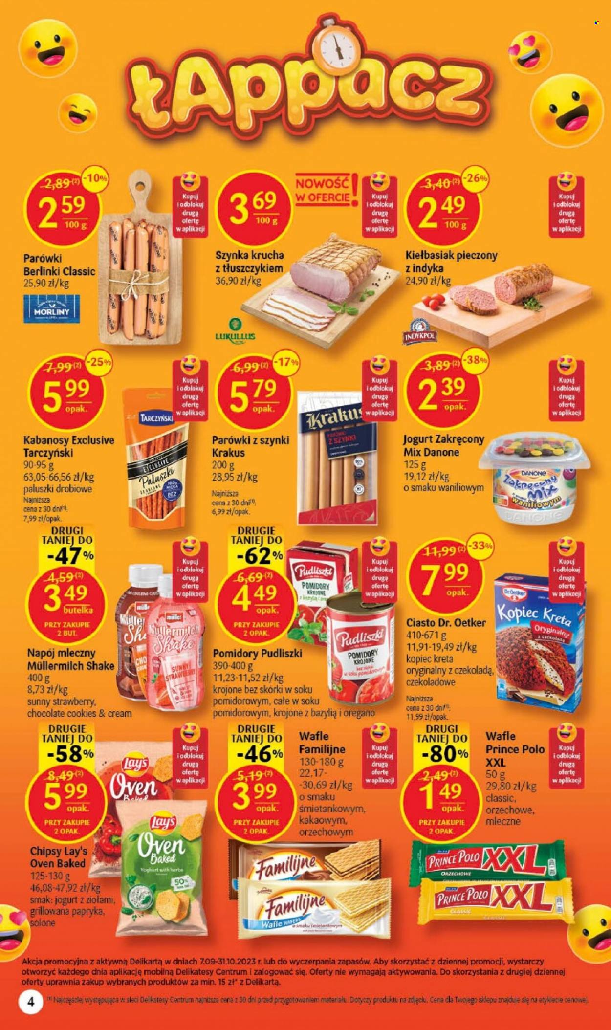 Gazetka Delikatesy Centrum - 7.09.2023 - 13.09.2023. Strona 4