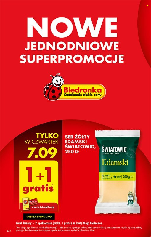 Gazetka Biedronka - 7.09.2023 - 13.09.2023. Strona 2