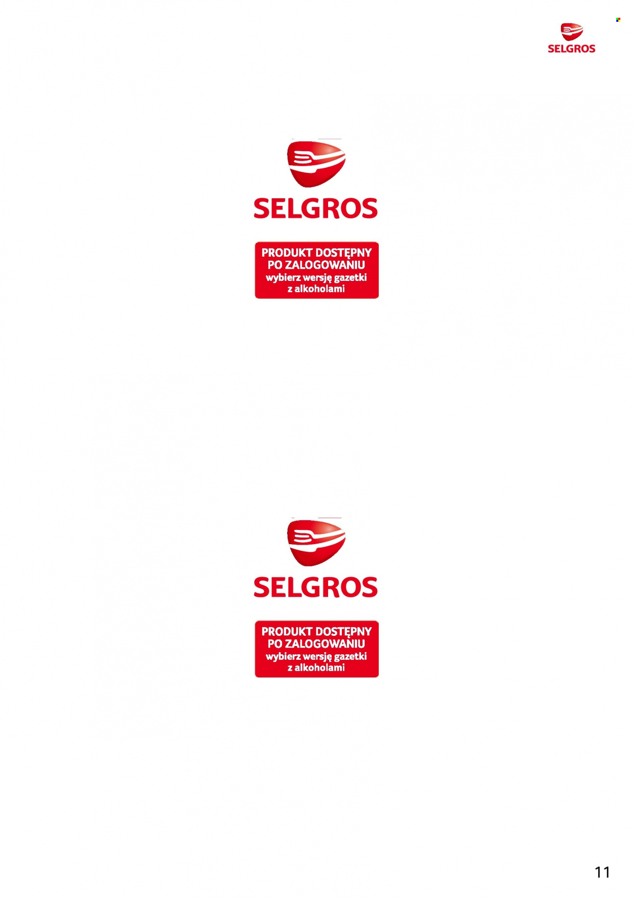 Gazetka Selgros - 7.09.2023 - 20.09.2023. Strona 11