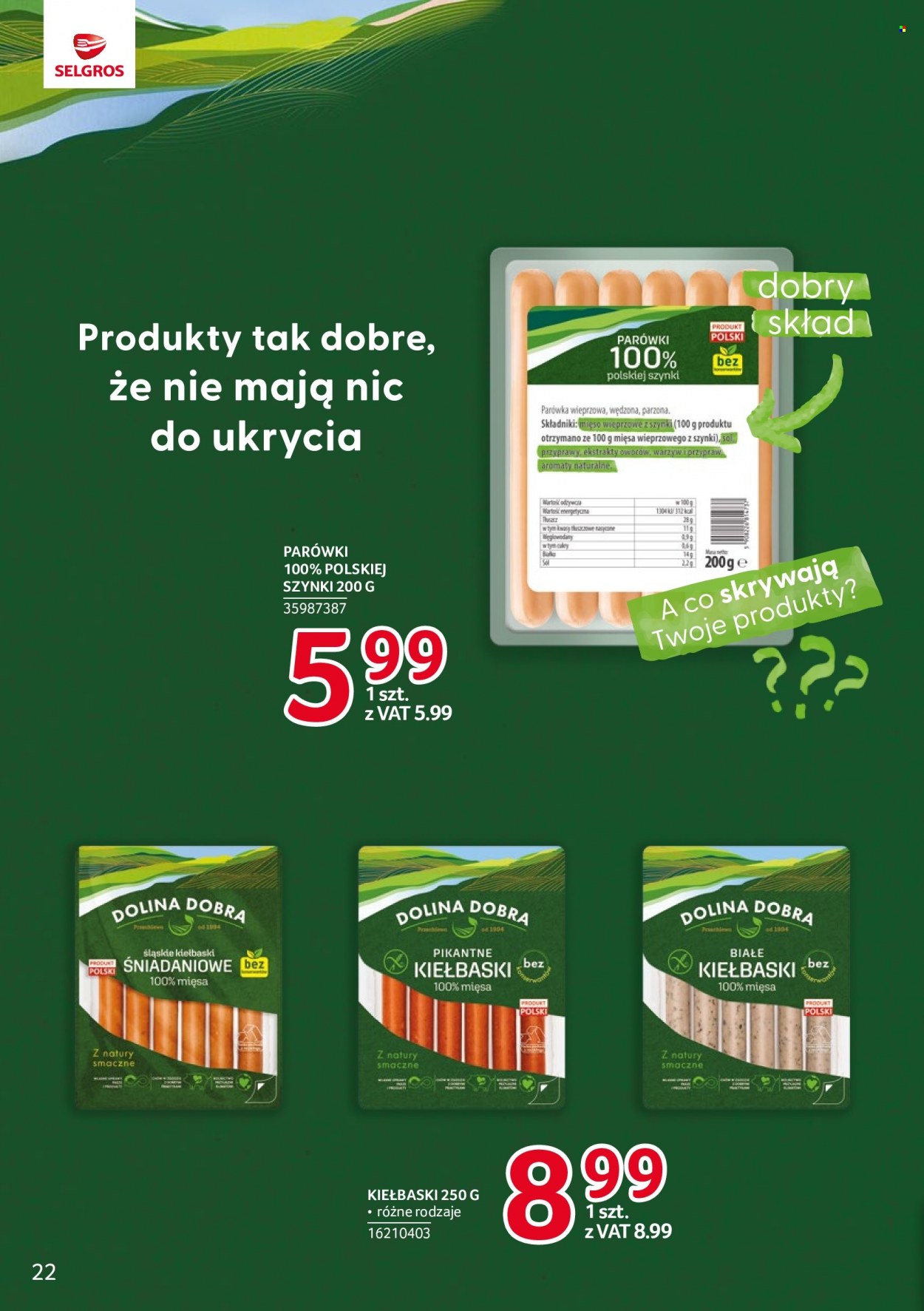 Gazetka Selgros - 7.09.2023 - 20.09.2023. Strona 22