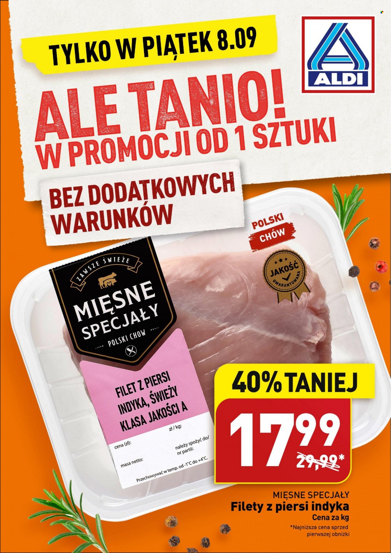 Gazetka ALDI - 8.09.2023 - 8.09.2023. Strona 1