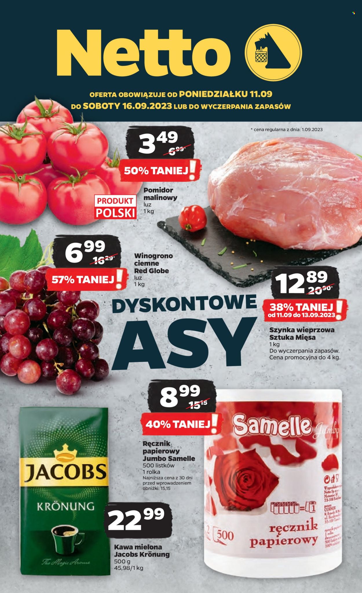 Gazetka Netto - 11.09.2023 - 16.09.2023. Strona 1
