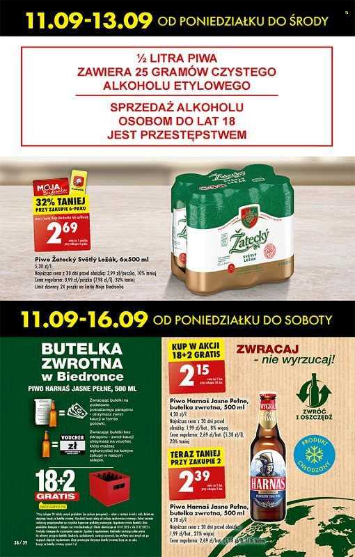 Gazetka Biedronka - 11.09.2023 - 16.09.2023. Strona 40
