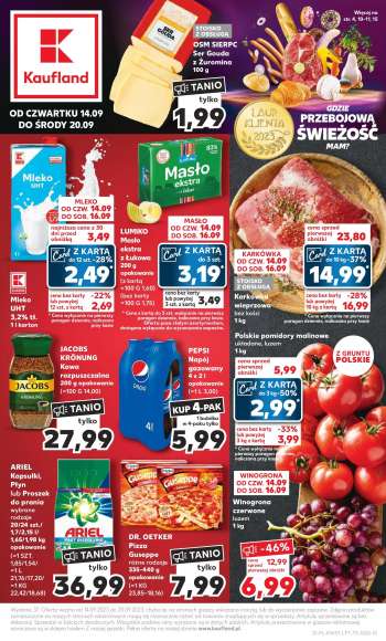 Gazetka Kaufland - 14.09.2023 - 20.09.2023.