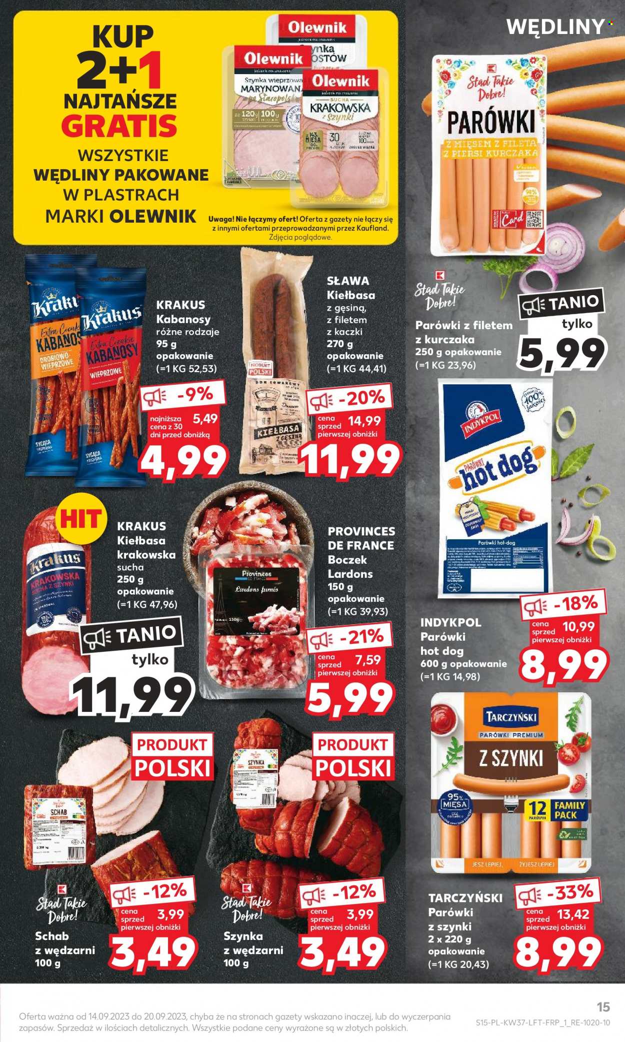 Gazetka Kaufland - 14.09.2023 - 20.09.2023. Strona 15