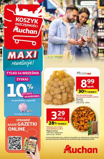 Gazetka Auchan - 14.09.2023 - 20.09.2023.