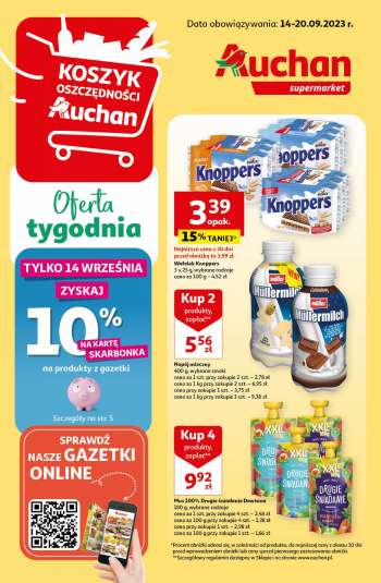 Gazetka Auchan - 14.09.2023 - 20.09.2023.