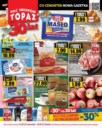Gazetka Topaz - 14.09.2023 - 20.09.2023.