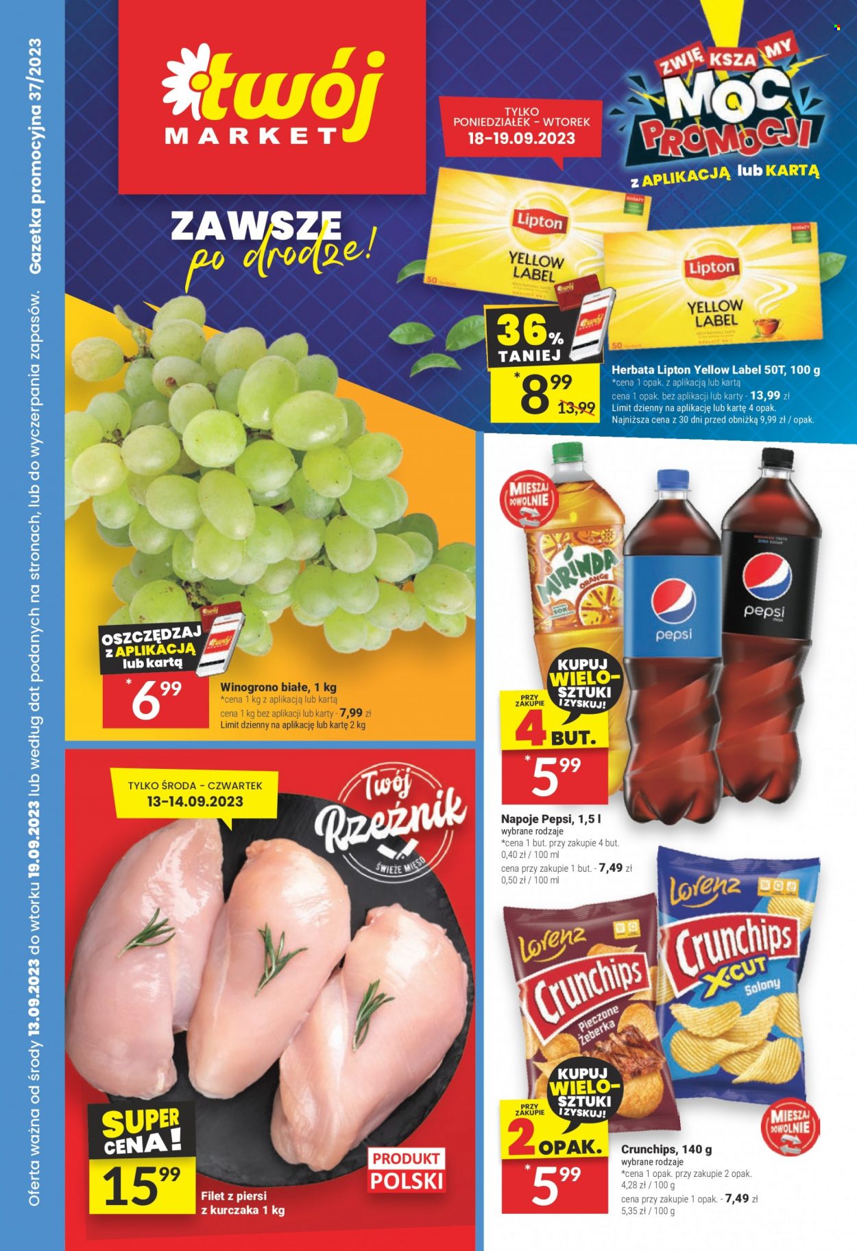 Gazetka Twój Market - 13.09.2023 - 19.09.2023. Strona 1