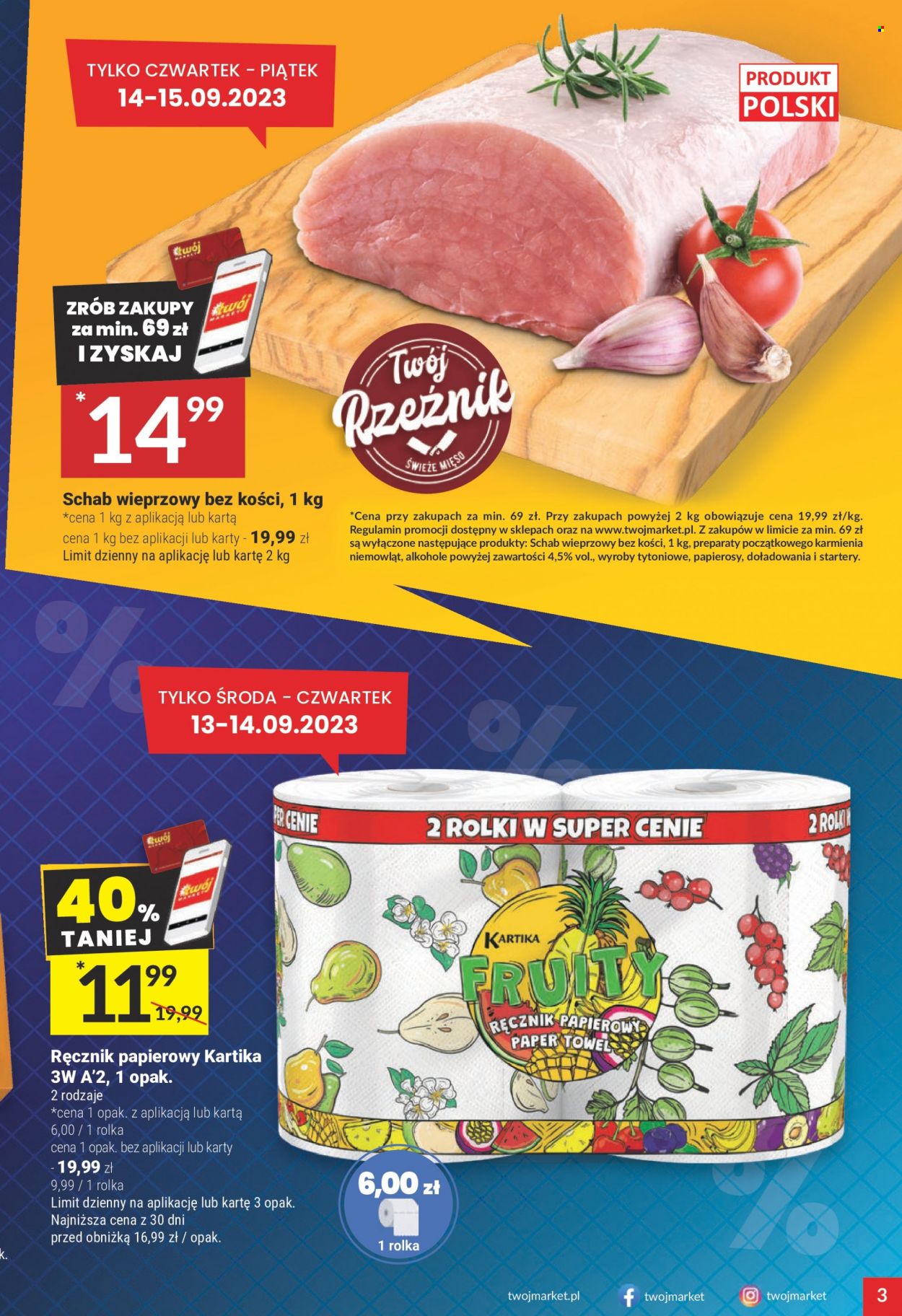 Gazetka Twój Market - 13.09.2023 - 19.09.2023. Strona 3