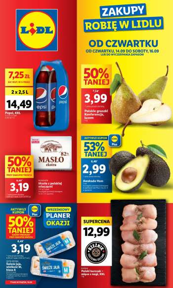 Gazetka Lidl - 14.09.2023 - 16.09.2023.