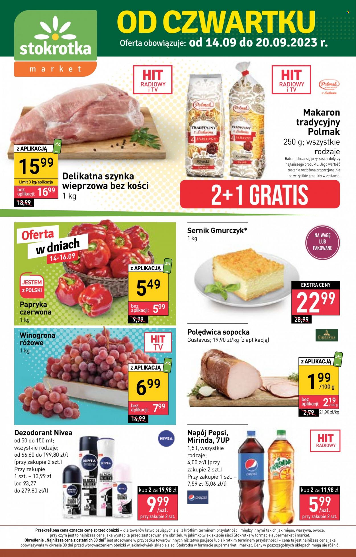Gazetka Stokrotka Market - 14.09.2023 - 20.09.2023. Strona 1