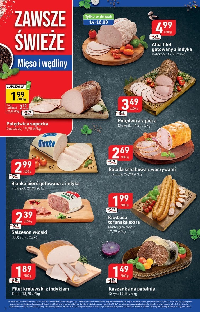 Gazetka Stokrotka Optima - 14.09.2023 - 20.09.2023. Strona 2