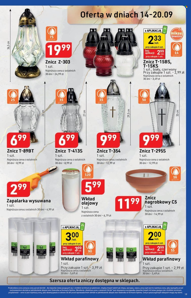 Gazetka Stokrotka Optima - 14.09.2023 - 20.09.2023. Strona 19