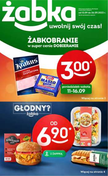 Gazetka Żabka - 13.09.2023 - 26.09.2023.