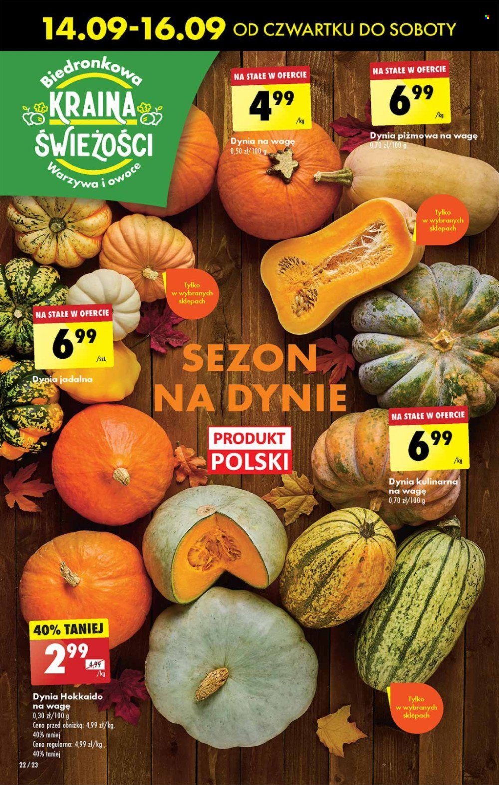 Gazetka Biedronka - 14.09.2023 - 20.09.2023. Strona 22