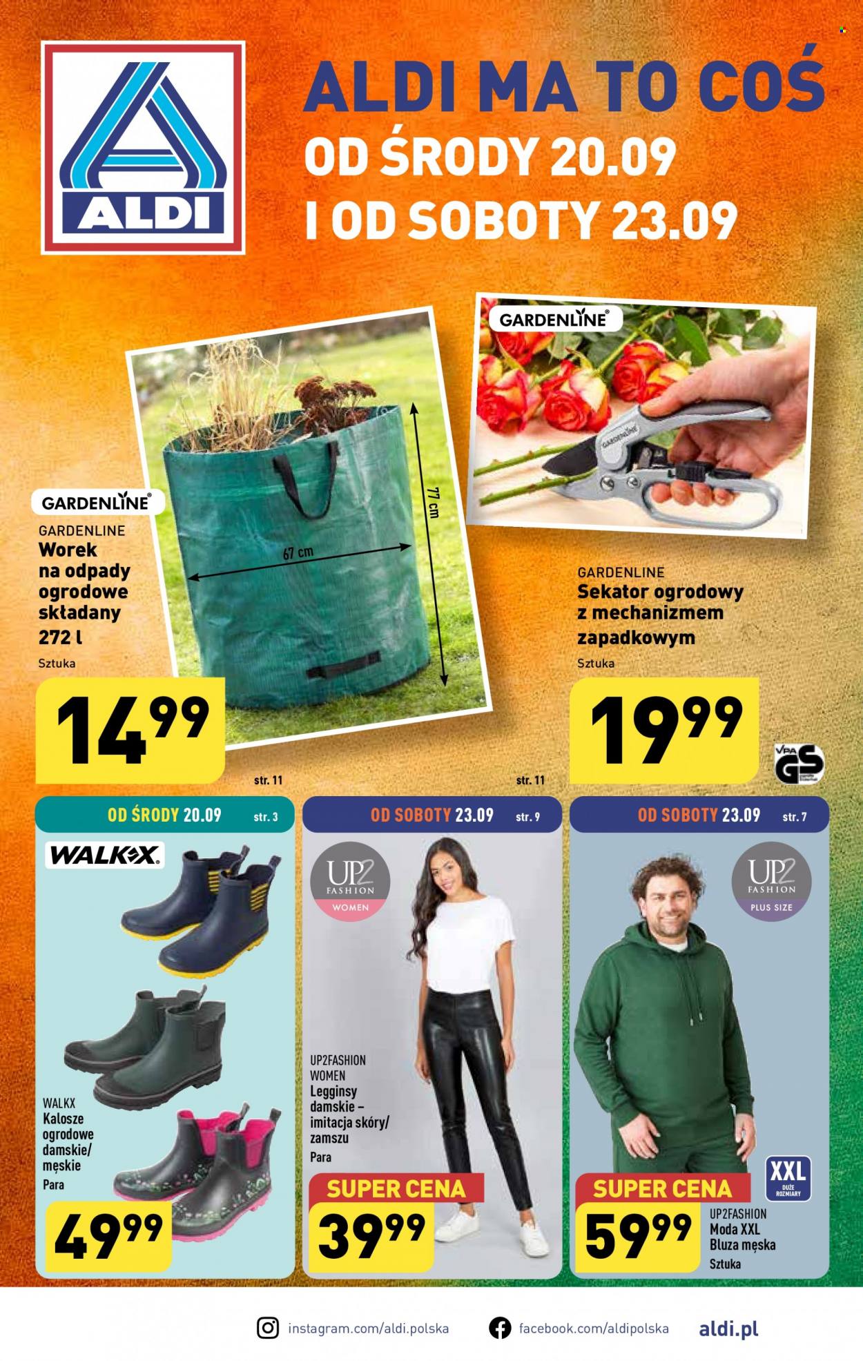 Gazetka ALDI - 20.09.2023 - 23.09.2023. Strona 1