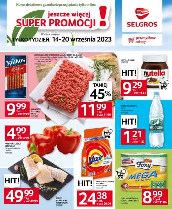 Gazetka Selgros - 14.09.2023 - 20.09.2023.