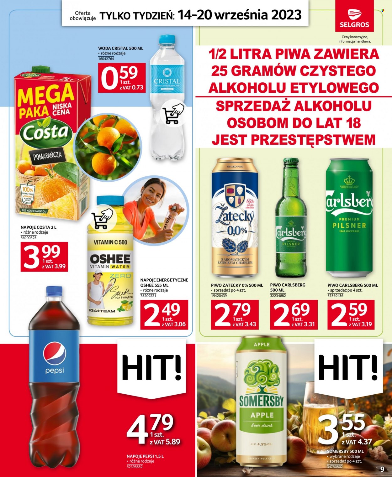 Gazetka Selgros - 14.09.2023 - 20.09.2023. Strona 9