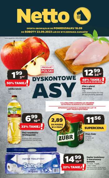 Gazetka Netto - 18.09.2023 - 23.09.2023.