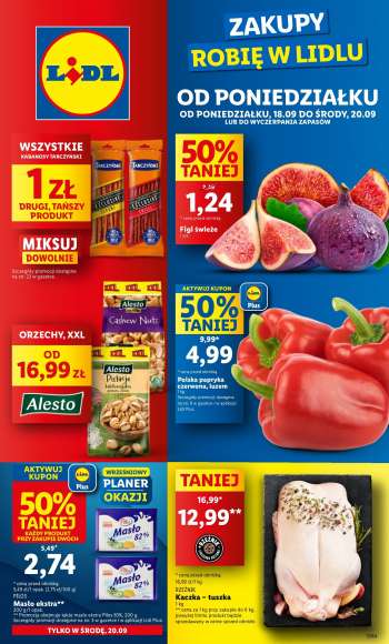 Gazetka Lidl - 18.09.2023 - 20.09.2023.