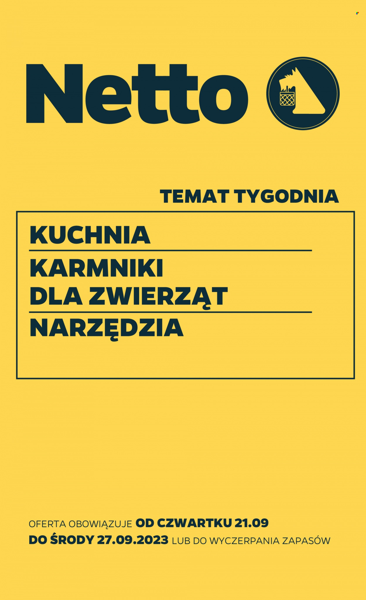 Gazetka Netto - 21.09.2023 - 27.09.2023. Strona 1