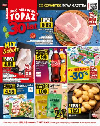 Gazetka Topaz - 21.09.2023 - 27.09.2023.