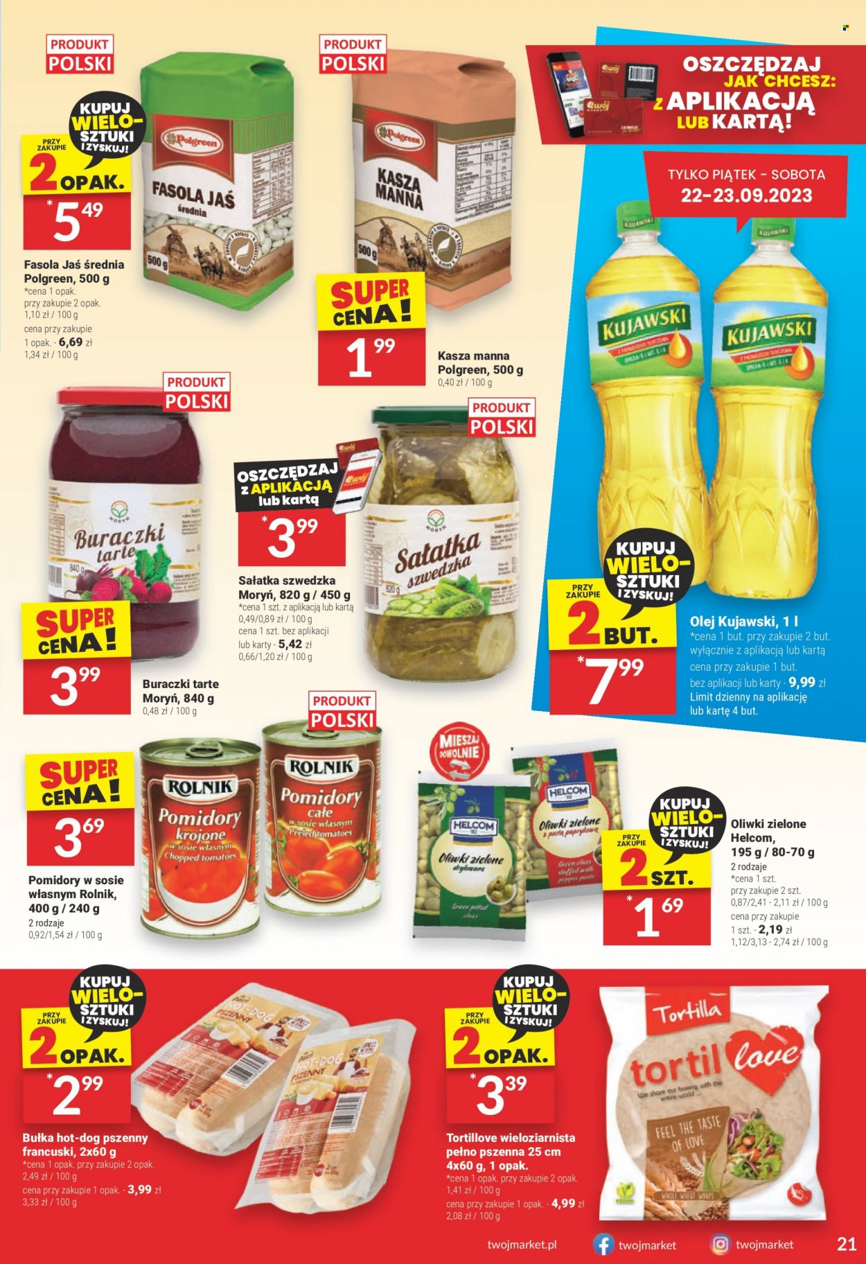 Gazetka Twój Market - 20.09.2023 - 26.09.2023. Strona 21
