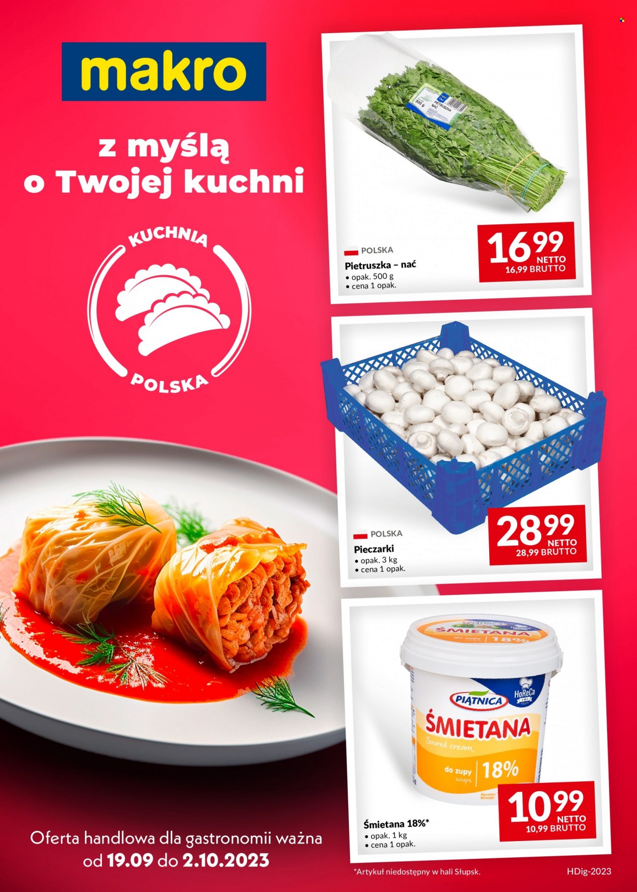 Gazetka Makro - 19.09.2023 - 2.10.2023. Strona 1