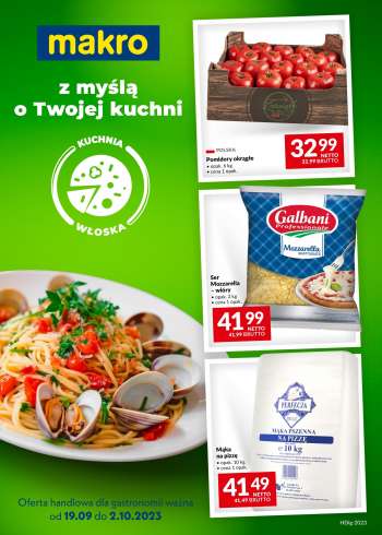 Gazetka Makro - 19.09.2023 - 2.10.2023.
