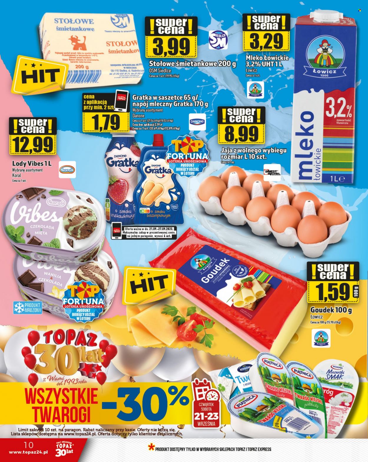 Gazetka Topaz - 21.09.2023 - 27.09.2023. Strona 10
