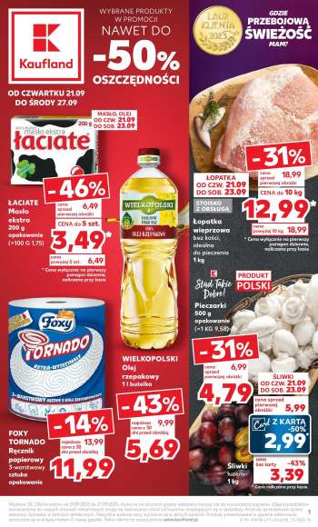 Gazetka Kaufland - 21.09.2023 - 27.09.2023.